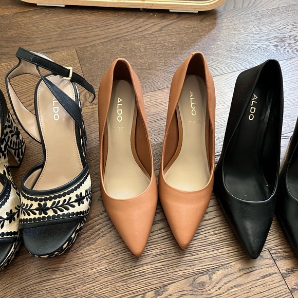 Aldo Women’s Shoes Bundle – Size 36 (Gently Used, 3 Pairs) - Picture 1 of 7